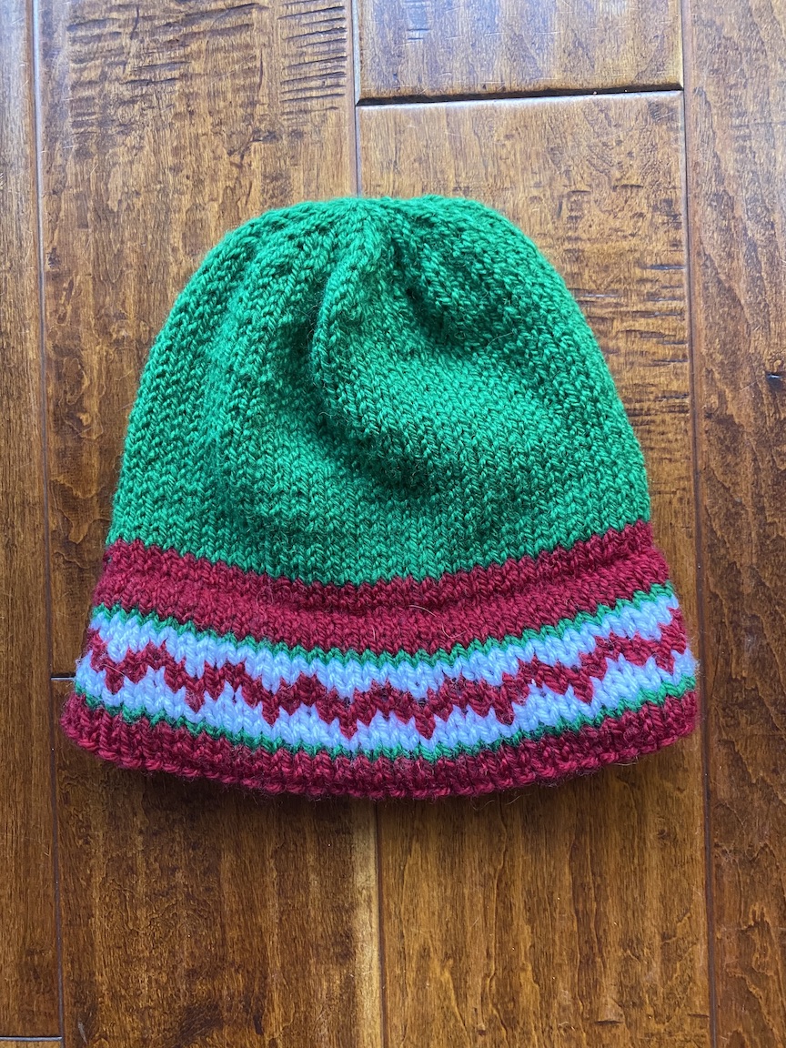 Beechfield Childrens/Kids Fairisle Knitted Hat 