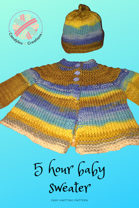 5 hour baby sweater