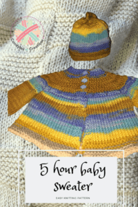 5 hour baby sweater