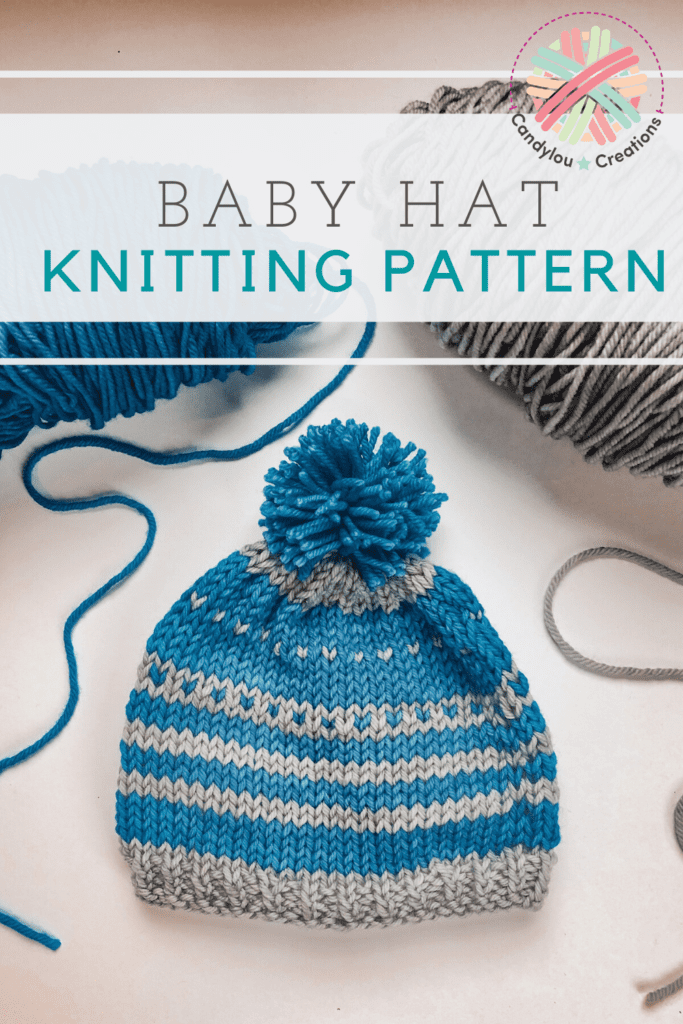 baby hat knitting pattern with baby hat