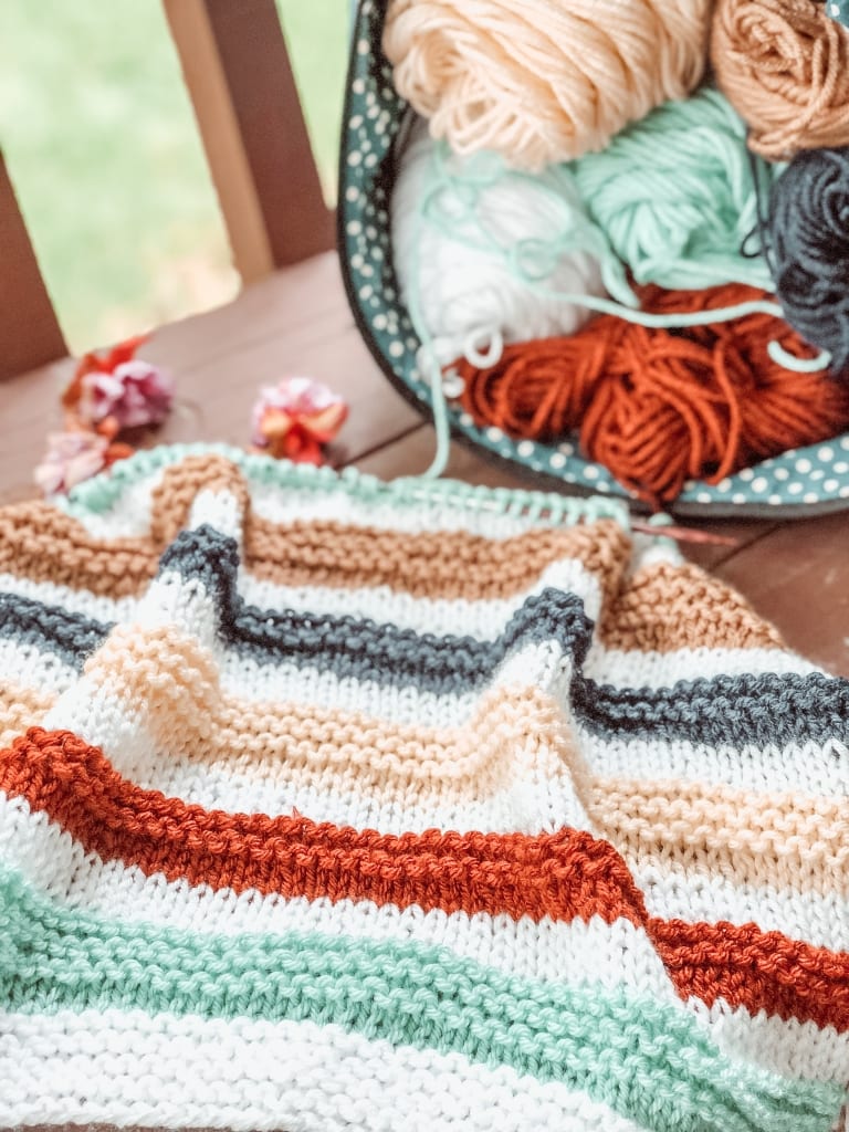 knitting blog: blankets #candyloucreations