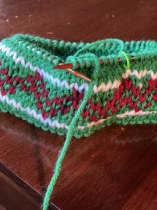 knitting fair isle hat