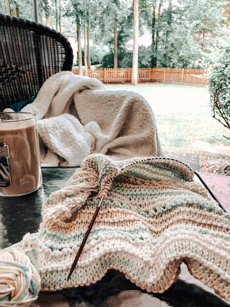knitting blog: blankets #candyloucreations