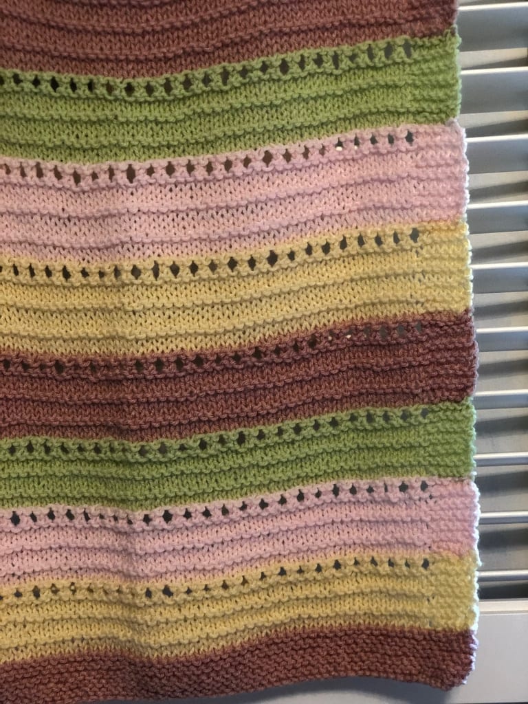baby blanket knitting pattern