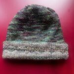 multi color hat with brim