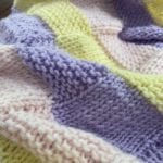 basketweave knit blanket