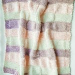 knit baby blanket