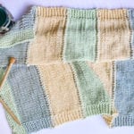 knit baby blanket