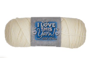 ivory I love this yarn