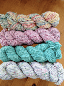 4 skeins yarn