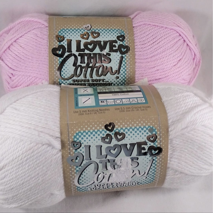 2 skeins cotton yarn