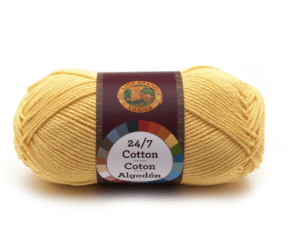lion brand cotton yarn