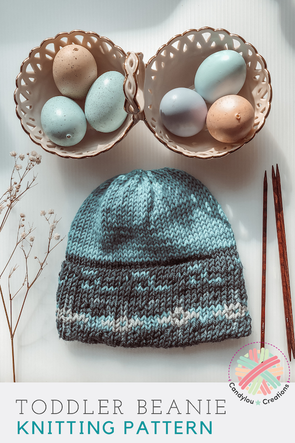 beanie basket of eggs