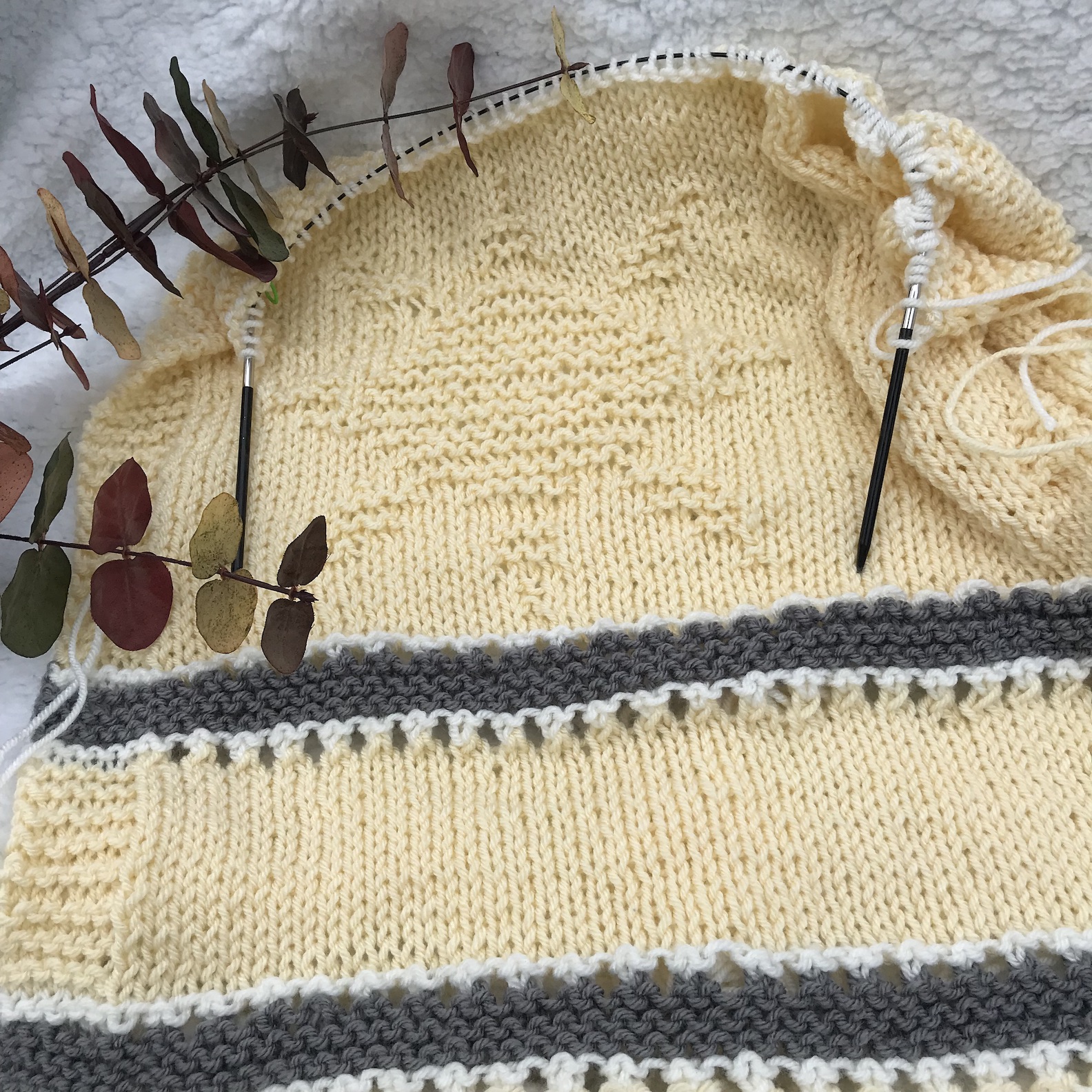 knitted blanket