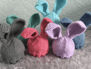 baby bunny hat knitting pattern