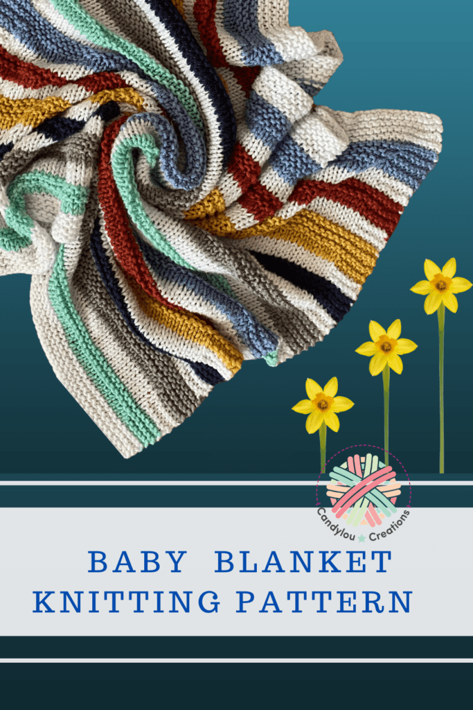 baby blanket knitting pattern for pinterest