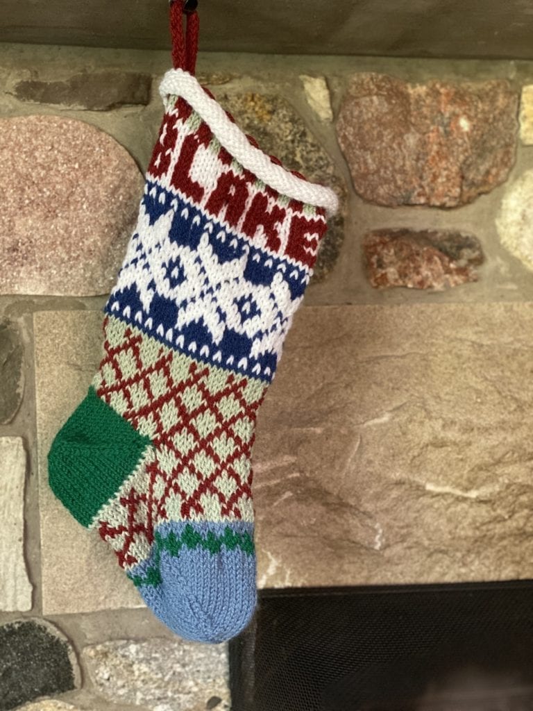 blake christmas stocking