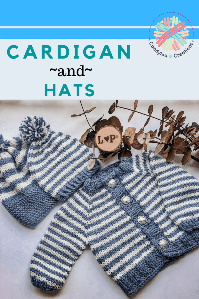 cardigan and hats