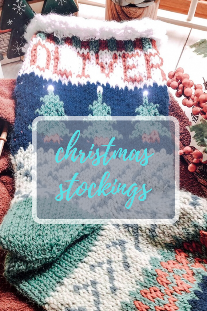 knitting blog: christmas stockings #candyloucreations