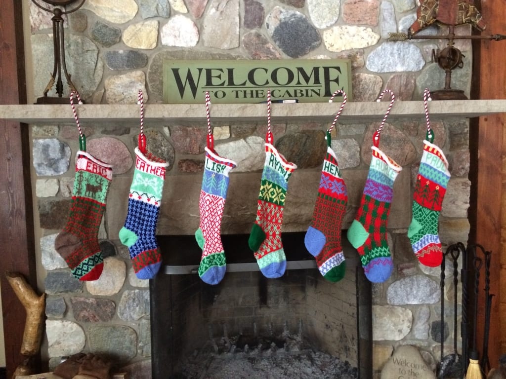 Cascade Christmas Stockings