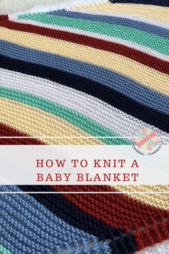 how to knit a baby blanket