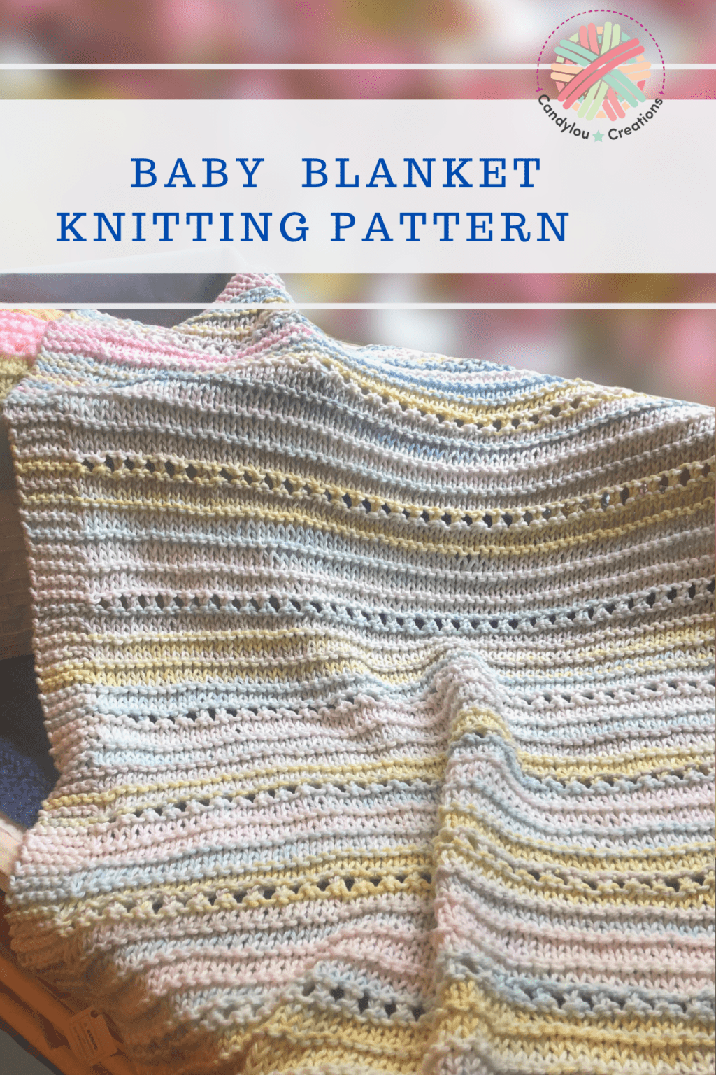 Knitting Beginner Baby Blanket Pattern | Cuddly Soft Baby Blanket ...