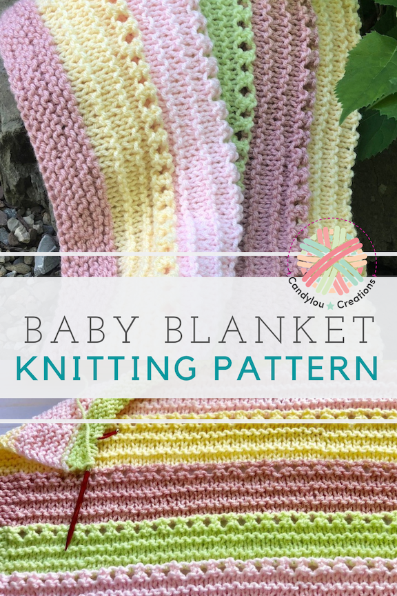 Cuddly Soft Baby Blanket | Blanket Knitting Patterns | candyloucreations