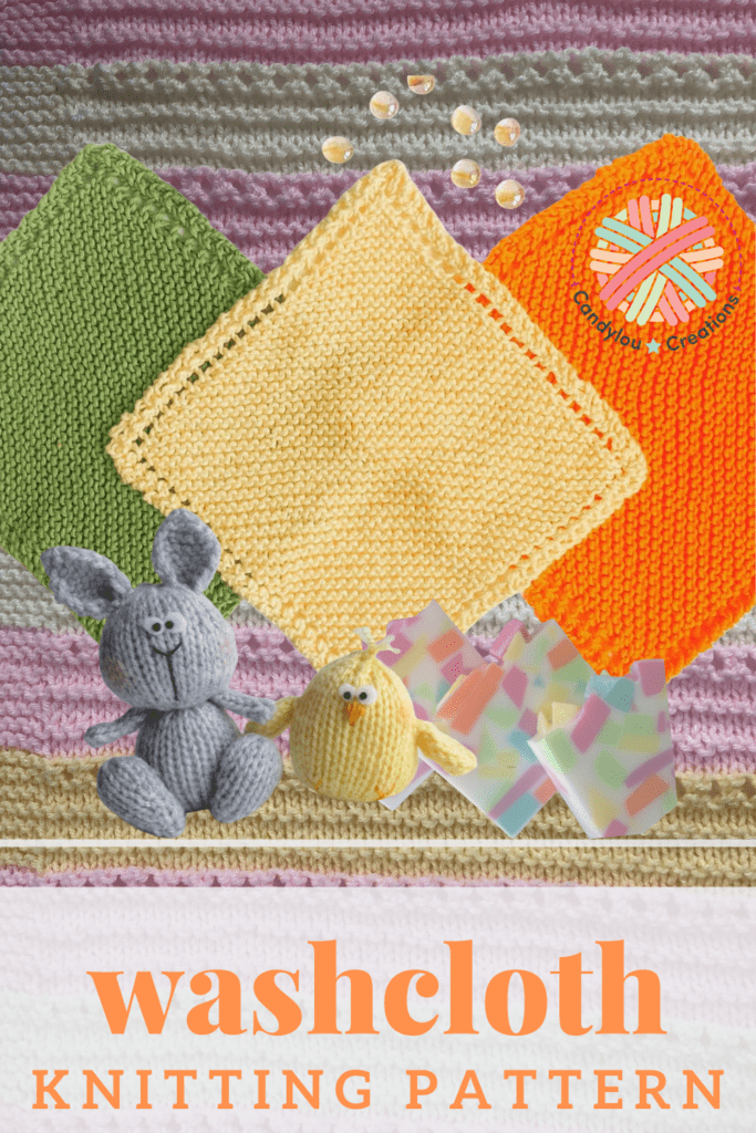 washcloth knitting pattern