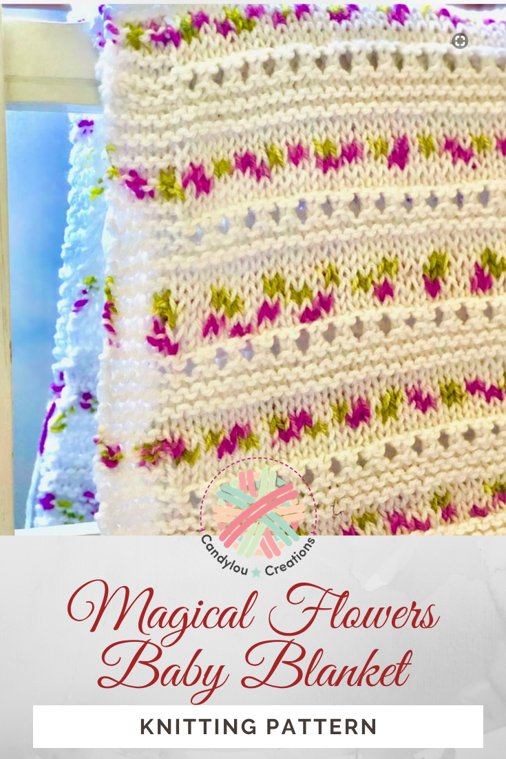 magical flowers baby blanket pattern: candyloucreations