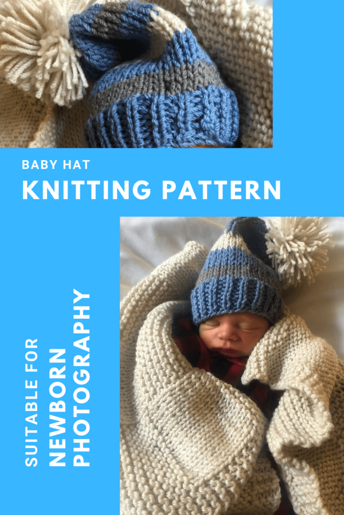 Newborn Baby Hat Knitting Pattern