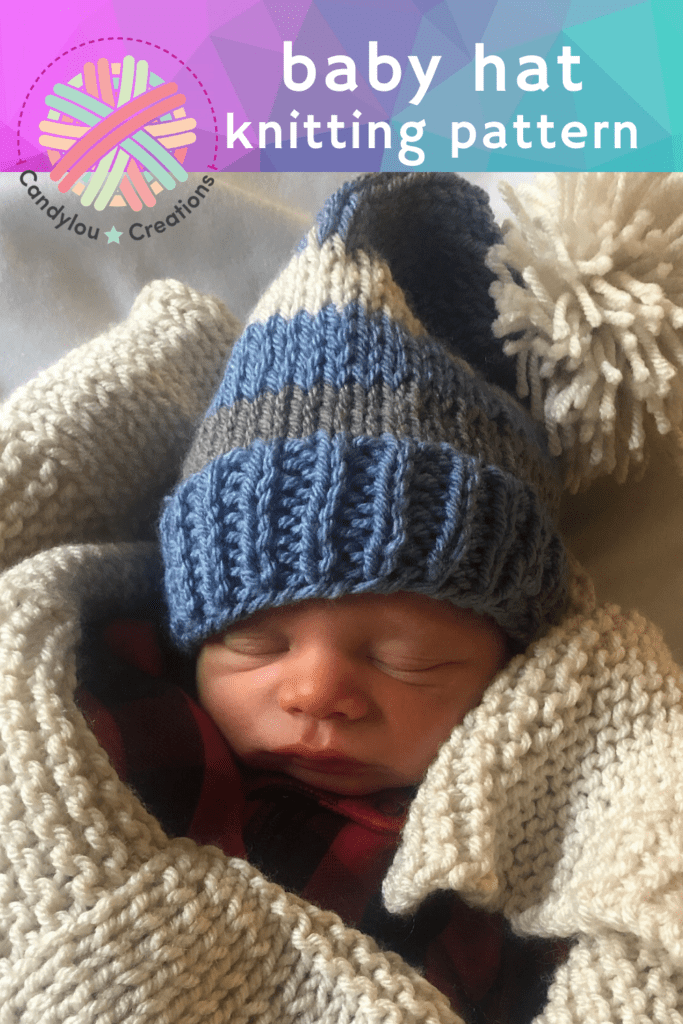 Newborn Baby Hat Knitting Pattern