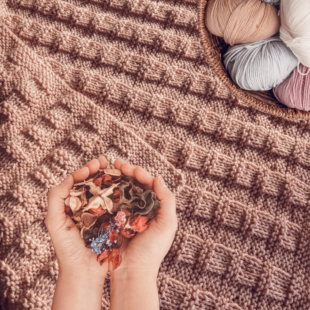 Baby Blanket Knitting Pattern Mimis Baby Blocks Candyloucreations