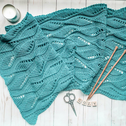 aqua blue scarf