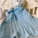 baby blanket pattern and teddy