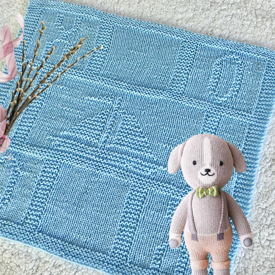 sailboat blanket with bunny