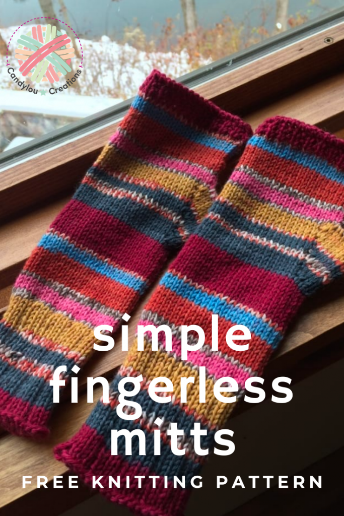 fingerless mitten knitting pattern