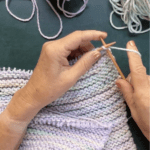 Knitting with Color B