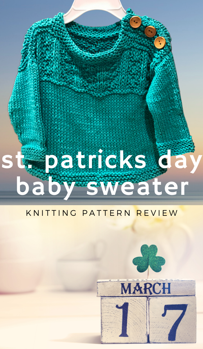 St. Patrick’s Day Baby Sweater