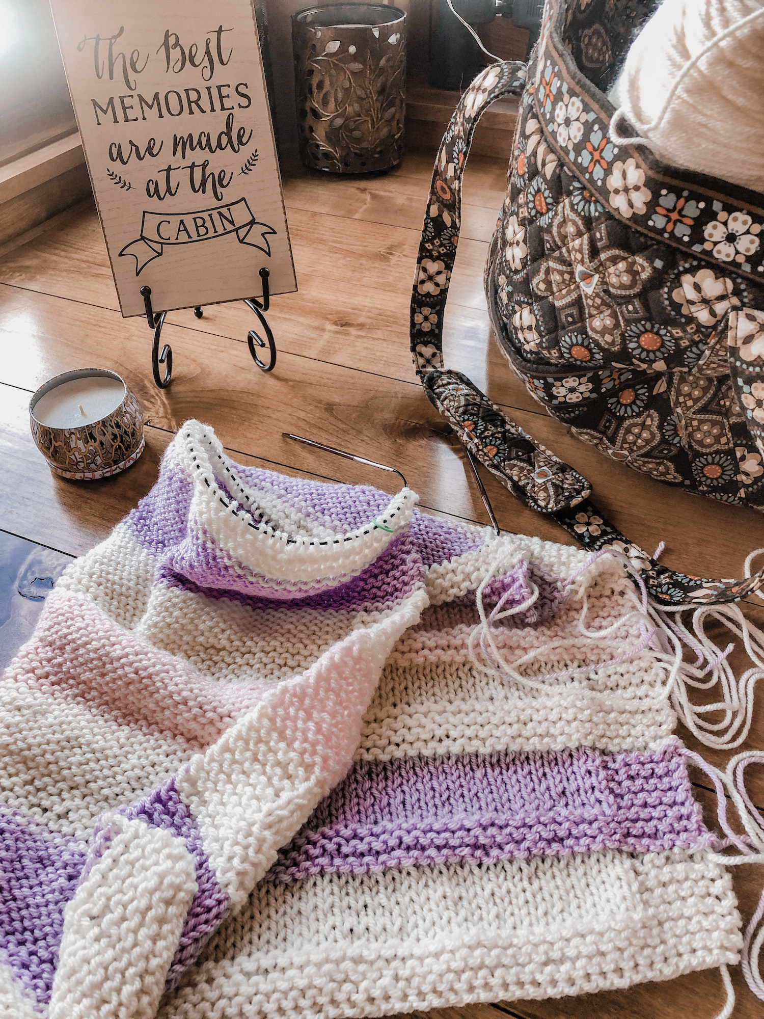 Sweet Dreams Baby Blanket Knitting Patterns | candyloucreations knitting