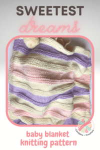 sweetest dreams baby blanket pinterest graphic