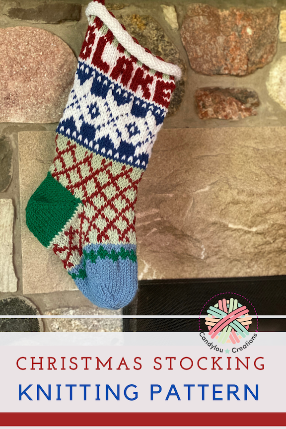 christmas stocking knitting pattern